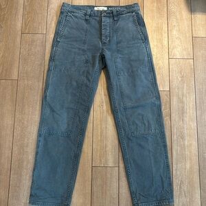 Madewell Relaxed Straight Workwear Pants - 29x32